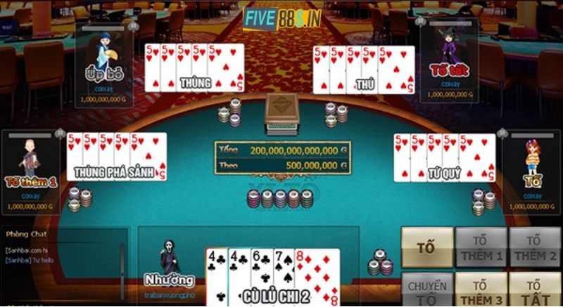 Cập Nhật Luật Chơi Xì Tố Chi Tiết Và Dễ Hiểu Cho Tân Binh 3 Thuật ngữ trong xì tố