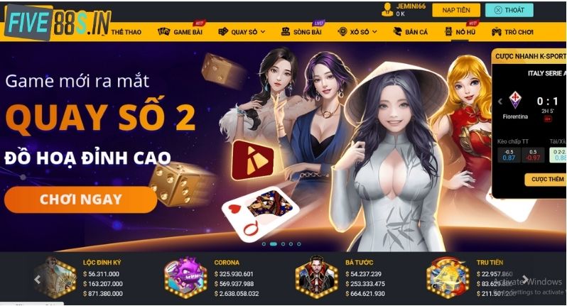 “Ăn” Hoa Hồng Cao Khi Làm Đại Lý Five88 - Cơ Hội Dành Cho Bet Thủ 2 Tiền hoa hồng cao khi làm đại lý Five88