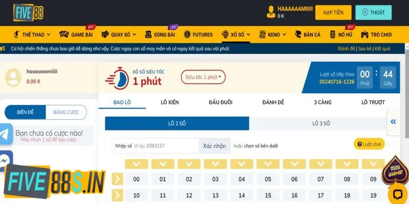 Hướng Dẫn Chơi Lô Đề Siêu Tốc Tại Five88 Chi Tiết 2024 2 Hướng dẫn chơi lô đề siêu tốc tại Five88 chi tiết