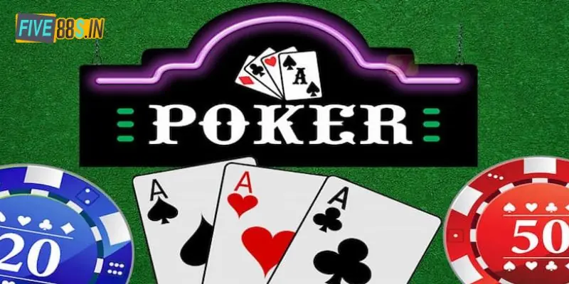 Top 7 Game Bài Hấp Dẫn Nhất Five88 Được Nhiều Người Chơi  2 Game bài Poker là một trong những trò chơi đánh bài được yêu thích nhất tại Five88