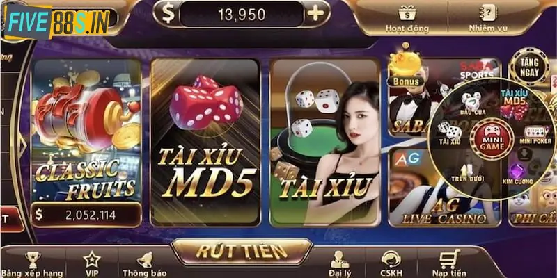 Cách Chơi Tài Xỉu Five88 Luôn Thắng Dành Cho Tân Thủ 2 Bên cạnh tài-xỉu và chẵn-lẻ, Five88 còn cung cấp đến người chơi nhiều cửa cược khác